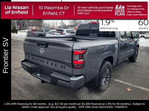 2026 Nissan Frontier SV