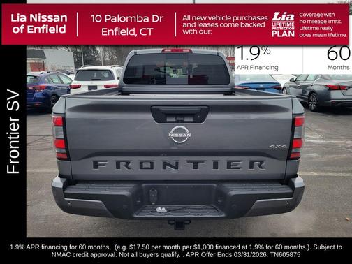 2026 Nissan Frontier SV