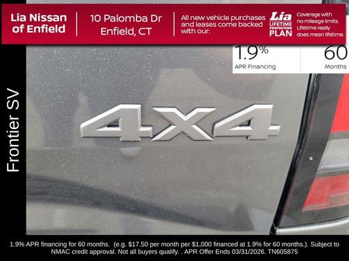 2026 Nissan Frontier SV