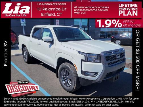 2025 Nissan Frontier SV