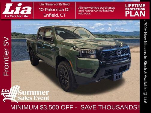 Green 2026 Nissan Frontier SV