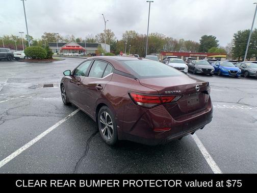 Rosewood Metallic 2022 Nissan Sentra SV