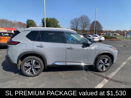Boulder Gray Pearl 2023 Nissan Rogue SL