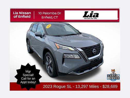 Boulder Gray Pearl 2023 Nissan Rogue SL