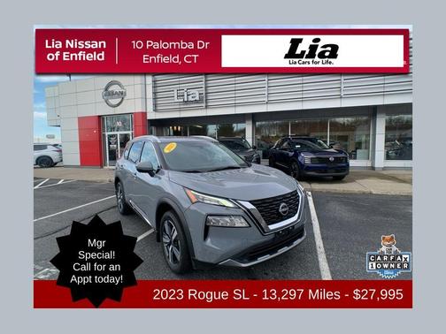 Boulder Gray Pearl 2023 Nissan Rogue SL