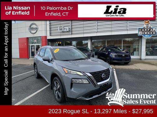 Boulder Gray Pearl 2023 Nissan Rogue SL