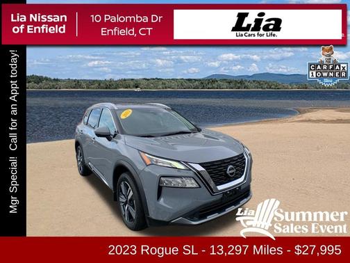 Boulder Gray Pearl 2023 Nissan Rogue SL