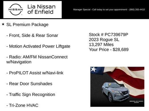 Boulder Gray Pearl 2023 Nissan Rogue SL