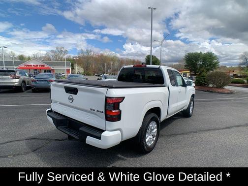 Glacier White 2023 Nissan Frontier SV