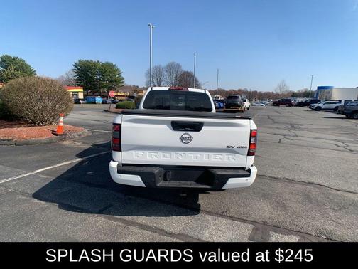 Glacier White 2023 Nissan Frontier SV