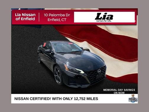 Black 2023 Nissan Altima 2.5 SR