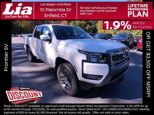 2025 Nissan Frontier SV