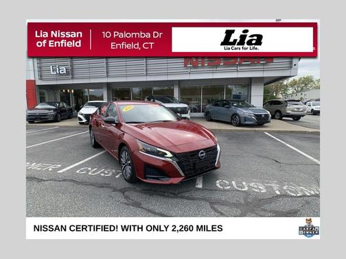 Scarlet Ember 2025 Nissan Altima SV