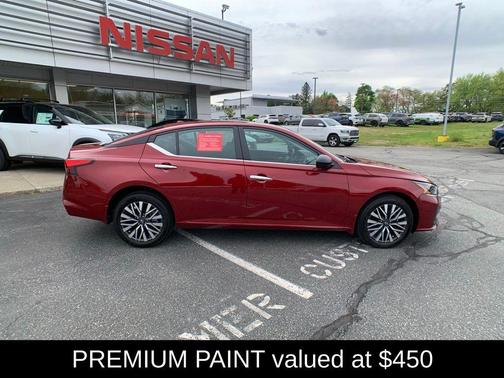 Scarlet Ember 2025 Nissan Altima SV