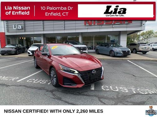 Scarlet Ember 2025 Nissan Altima SV