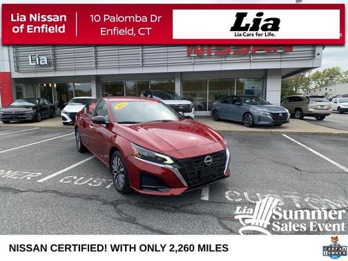 Scarlet Ember 2025 Nissan Altima SV