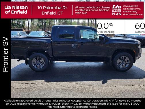 6 2026 Nissan Frontier SV