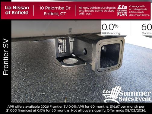 6 2026 Nissan Frontier SV