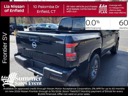 6 2026 Nissan Frontier SV