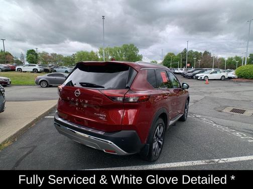 Scarlet Ember 2023 Nissan Rogue Platinum