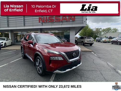 Scarlet Ember 2023 Nissan Rogue Platinum