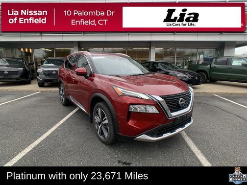 Scarlet Ember 2023 Nissan Rogue Platinum