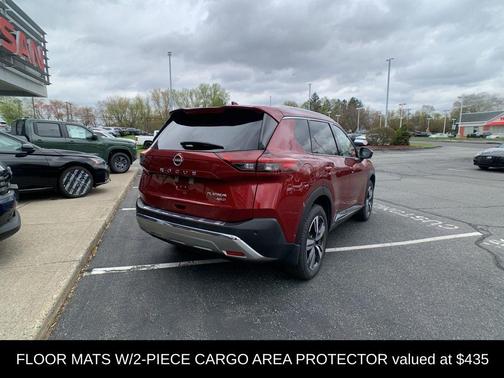 Scarlet Ember 2023 Nissan Rogue Platinum