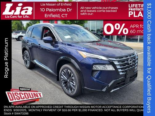 2025 Nissan Rogue Platinum