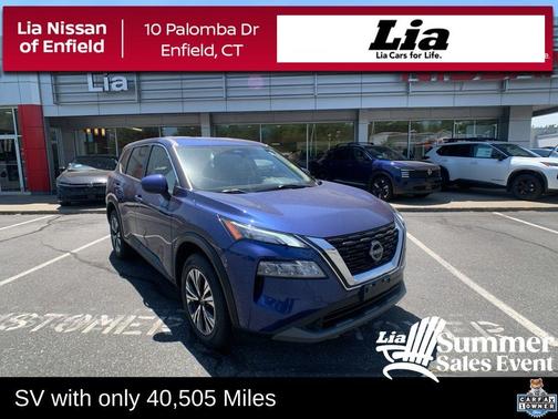 Caspian Blue Metallic 2023 Nissan Rogue SV