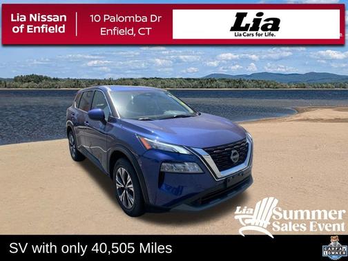 Caspian Blue Metallic 2023 Nissan Rogue SV