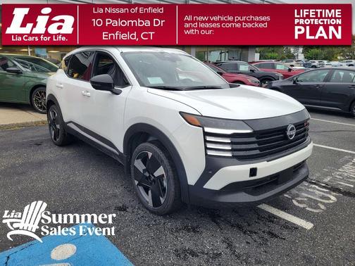 Aspen White Tri 2026 Nissan Kicks SR