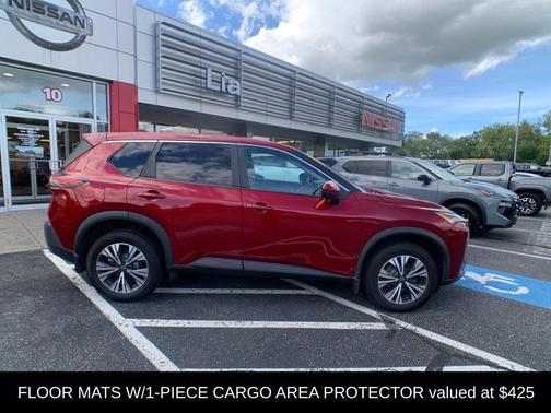 Scarlet Ember 2022 Nissan Rogue SV