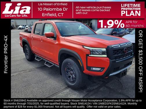 2025 Nissan Frontier PRO-4X