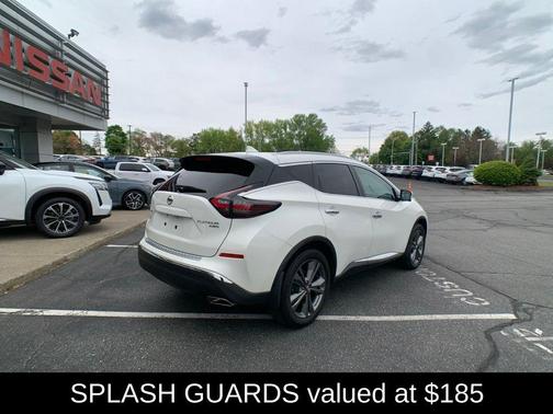 White 2019 Nissan Murano Platinum