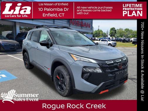 Boulder Gray Metallic 2026 Nissan Rogue Rock Creek