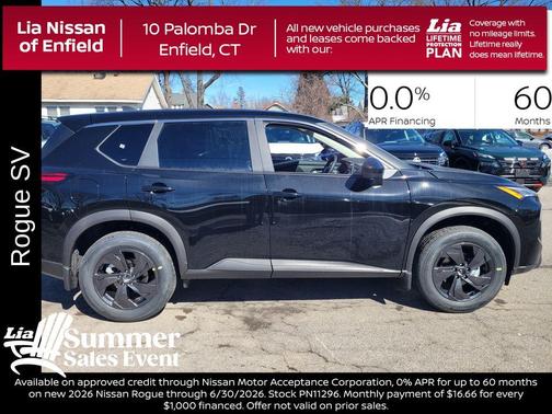 6 2026 Nissan Rogue SV