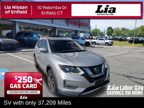 Brilliant Silver Metallic 2019 Nissan Rogue SV