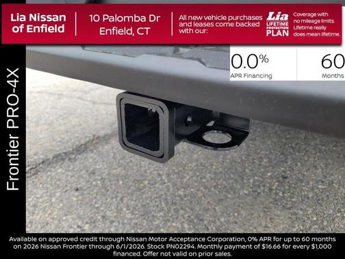 Green 2026 Nissan Frontier PRO-4X