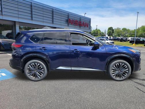 Deep Ocean Blue 2025 Nissan Rogue Platinum