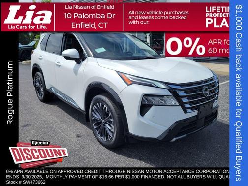 2025 Nissan Rogue Platinum