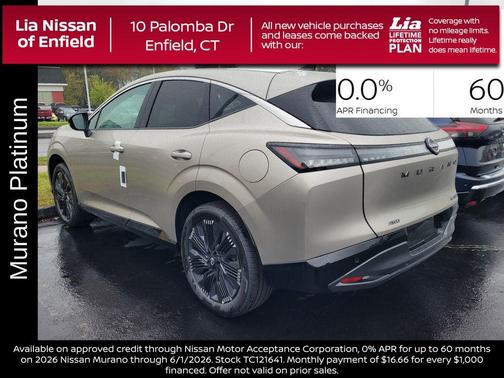 Champagne Silve 2026 Nissan Murano Platinum