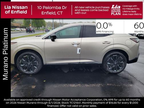 Champagne Silve 2026 Nissan Murano Platinum