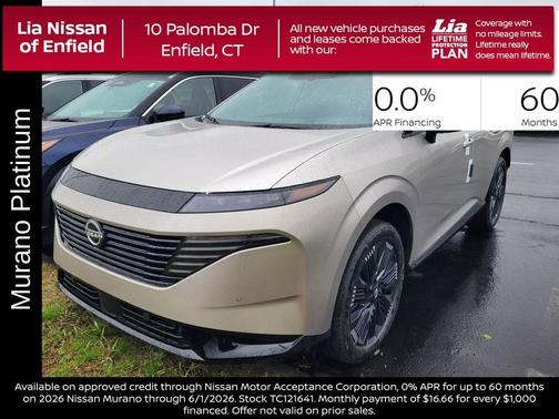 Champagne Silve 2026 Nissan Murano Platinum