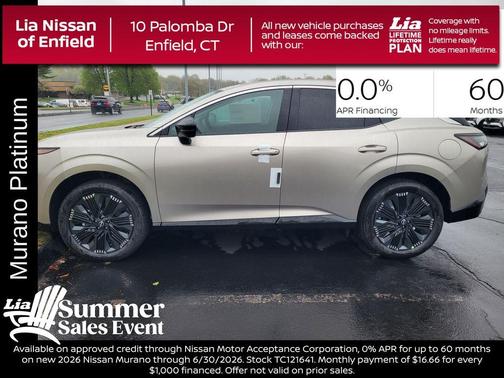 Champagne Silve 2026 Nissan Murano Platinum