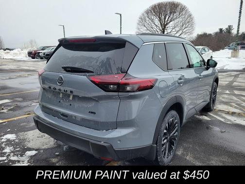 Boulder Gray Metallic 2026 Nissan Rogue Dark Armor