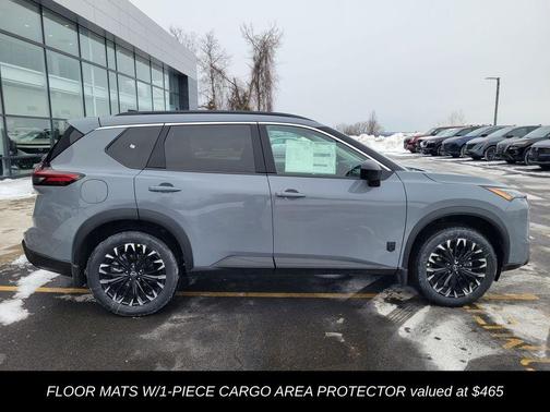 Boulder Gray Metallic 2026 Nissan Rogue Dark Armor