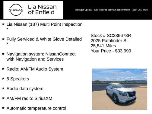 Brilliant Silver Metallic 2025 Nissan Pathfinder SL