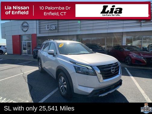 Brilliant Silver Metallic 2025 Nissan Pathfinder SL