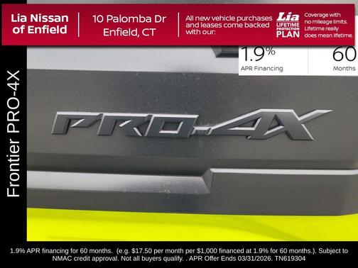 2026 Nissan Frontier PRO-4X