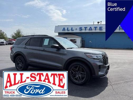 Carbonized Gray Metallic 2025 Ford Explorer ST-Line